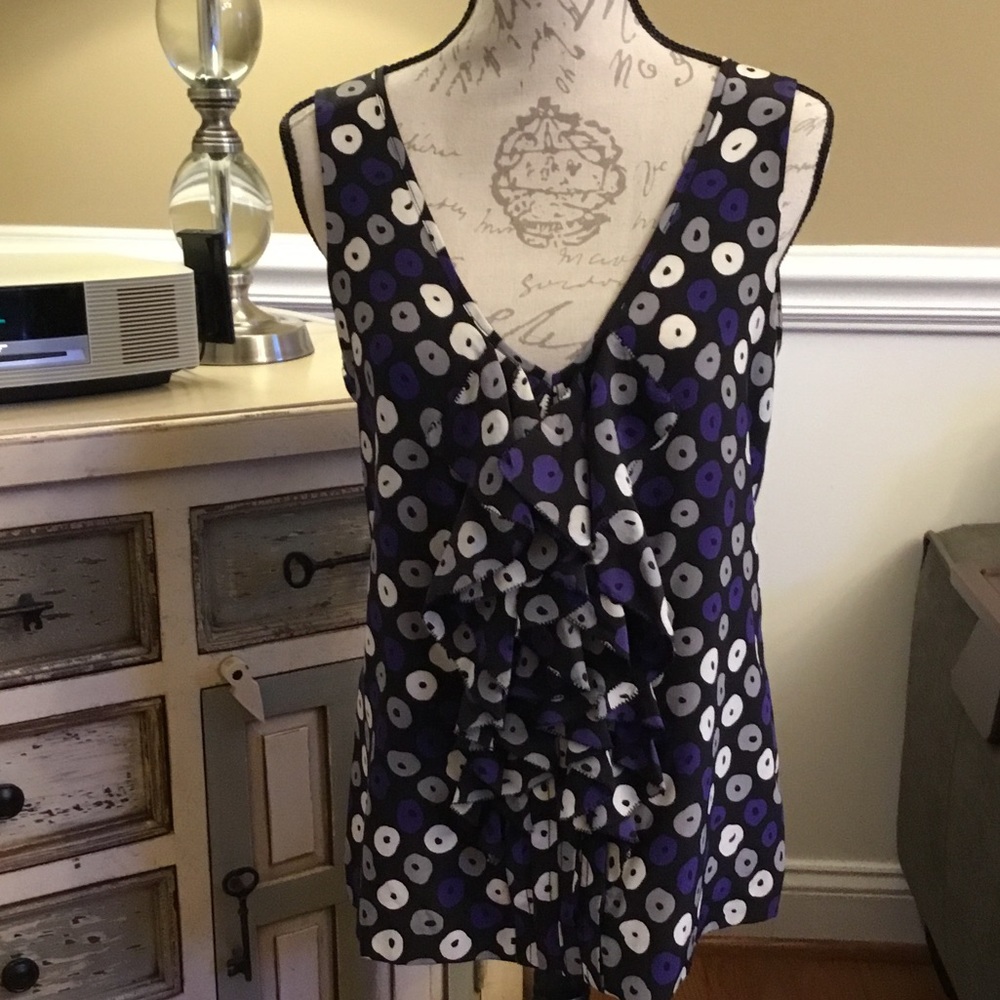 Tory Burch Silk Blouse Shirt Size: 8